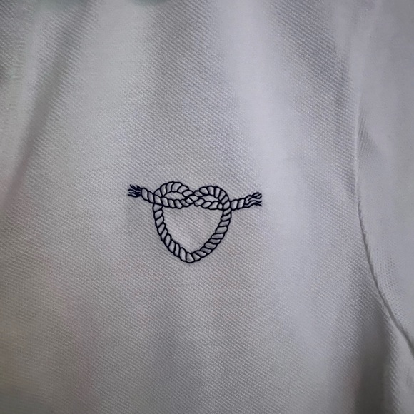 For All 7 Mankind Polo style Tee in White Size XS - Picture 6 of 6